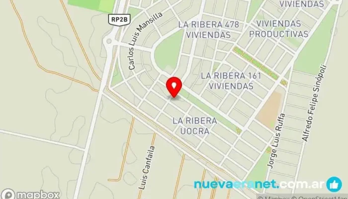 mapa de Casa Luti Hotel en Villa Mercedes