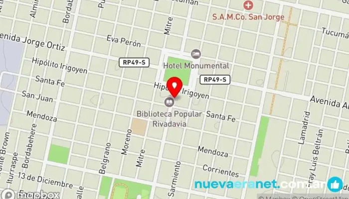 mapa de Casa Mandrile Tienda de artículos para el hogar en San Jorge