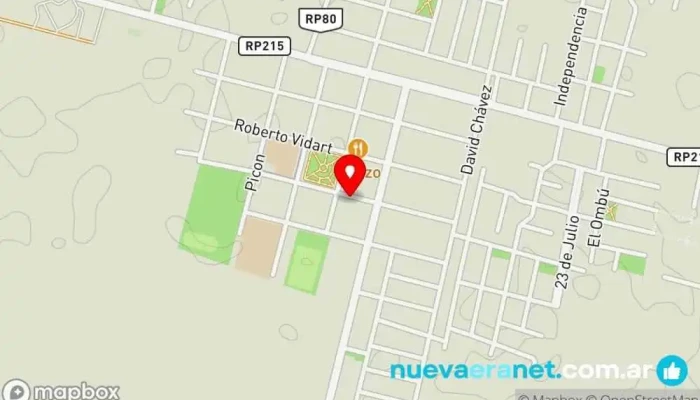 mapa de Casa Mateo - Ferretería - Materiales Eléctricos Ferretería en Villa Aberastain