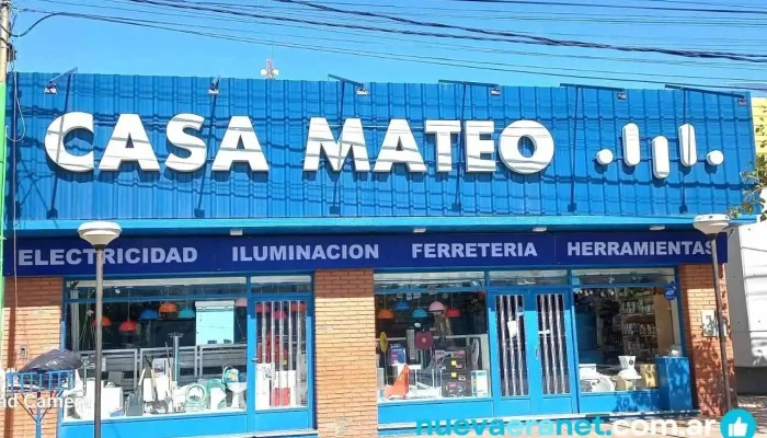 Casa Mateo - Ferretería - Materiales Eléctricos - Villa Aberastain