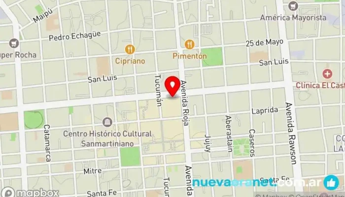 mapa de Casa Reig SA Tienda de artículos para el hogar en J5400AQC