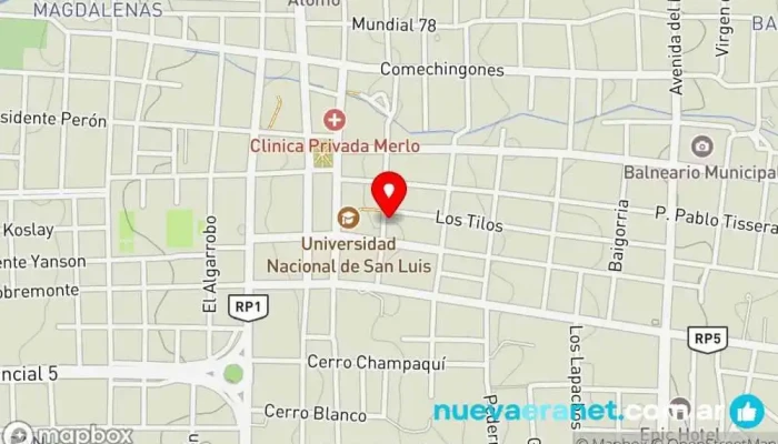 mapa de Casa Reig S.A.(Merlo San Luis) Tienda de artículos para el hogar en Merlo
