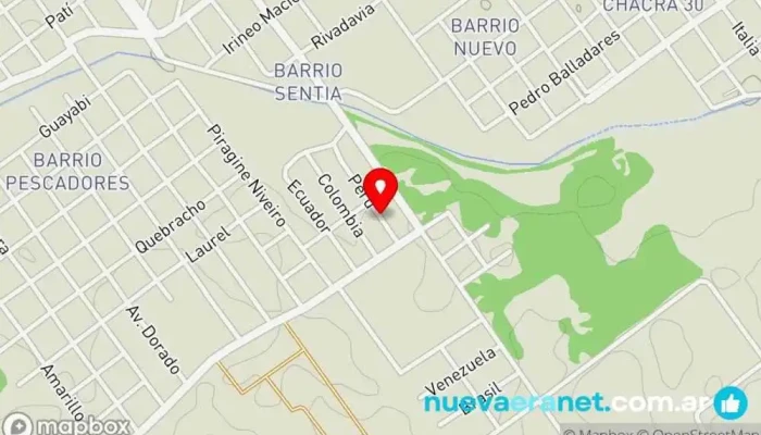 mapa de Casa Rincón - Paso de la Patria  en Paso de la Patria