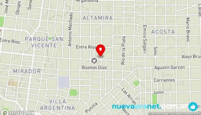 mapa de Casa Tarquino Tienda de repuestos para automóviles en Córdoba