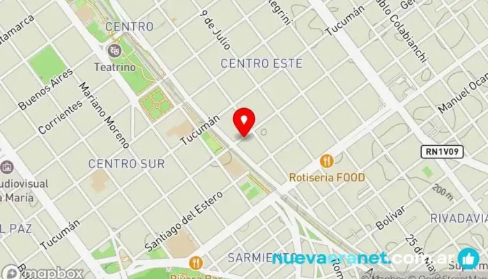 mapa de Casa Valls Tienda de artículos de pesca en Villa María