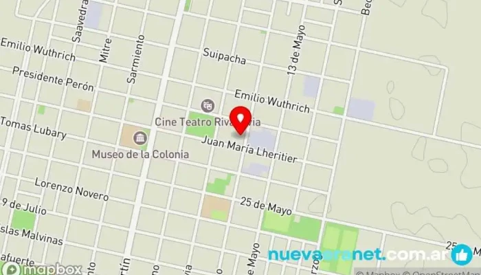 mapa de Casas Rodantes Bertole Gasolinera en San Carlos Centro