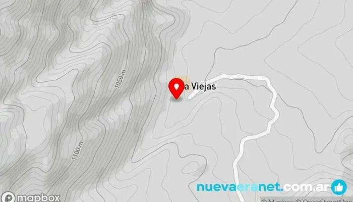 mapa de Casas Viejas Estancia en granjas en Caucete