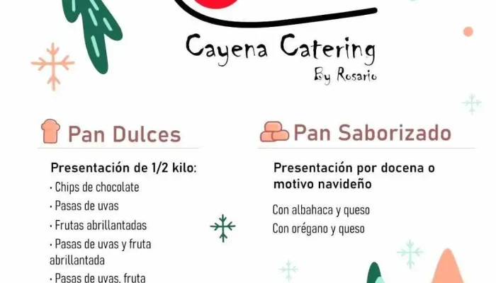Cayena By Rosario -    Panaderia Carta - Santa Ana