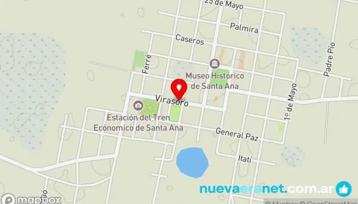 mapa de Cayena by Rosario - Panadería Panadería en Santa Ana