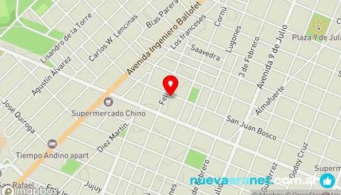 mapa de Celestina Pastelería Pastelería en San Rafael