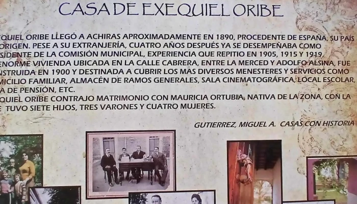 Centro Cultural Casa De Los Oribes -  Achiras - Achiras