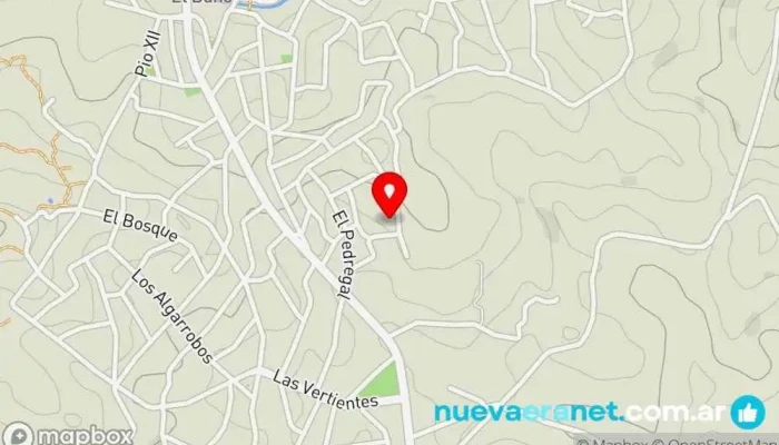 mapa de Colazo House  en Agua de Oro
