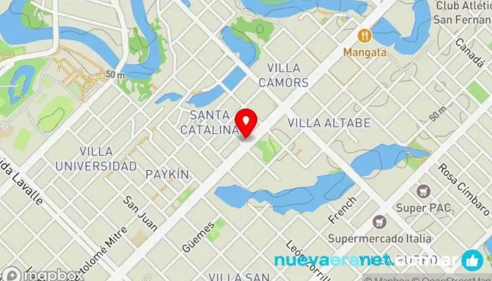 mapa de Confitería de Colores Panadería en Resistencia
