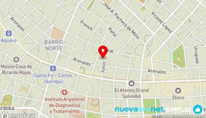 mapa de Confitería La Nueva Capital Panadería, Pastelería en Cdad. Autónoma de Buenos Aires