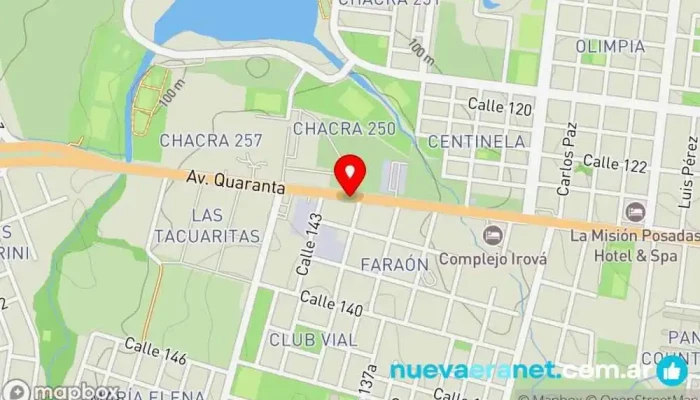 mapa de Cosas de Casa Mueblería Tienda de muebles, Tienda de artículos para el hogar en Posadas