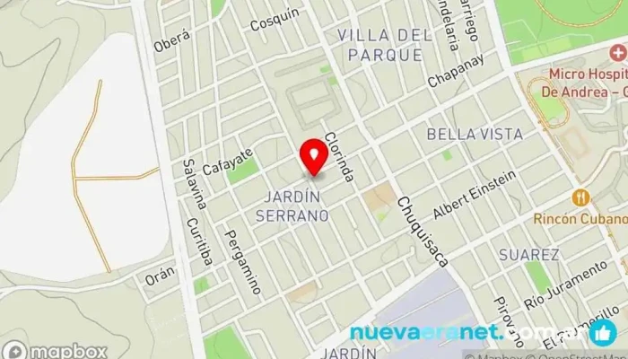 mapa de Cositas Ricas pastelería artesanal Panadería, Pastelería en Godoy Cruz
