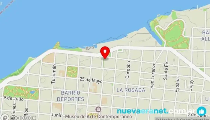 mapa de Cremolatti Heladería en Corrientes