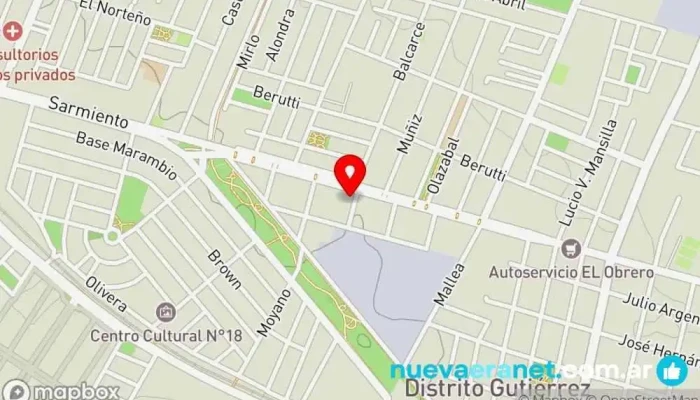 mapa de Cumpliendo Sueños Pastelería en Maipú