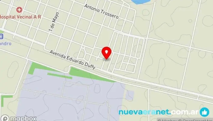 mapa de Desarrollo urbanistico Procrear Alejandro Roca Urbanización en Alejandro Roca