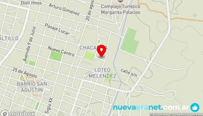 mapa de Doña Patri Pastelería en Santa María