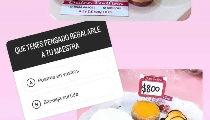 Dulce Delfina -  Carta - Villa Dolores