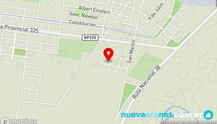 mapa de Dulce Tentación Panadería en Monteros