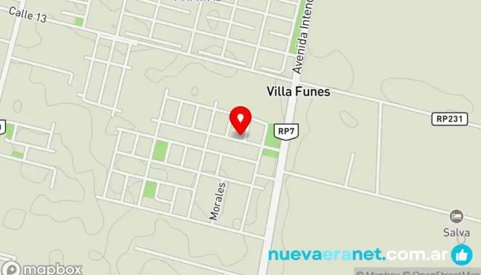 mapa de Dulces Bocados _ Majo Irrazabal Pastelería en San Juan