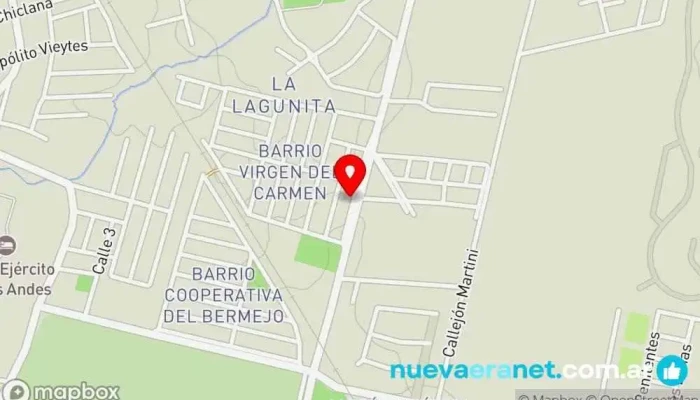 mapa de Dulces Delicias Ciroleo Panadería en Guaymallén