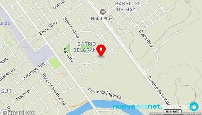 mapa de Dulzuras Caseras Pastelería en Río Segundo