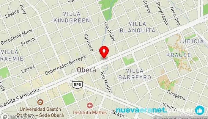 mapa de Eco Pan 2 Panadería en Oberá