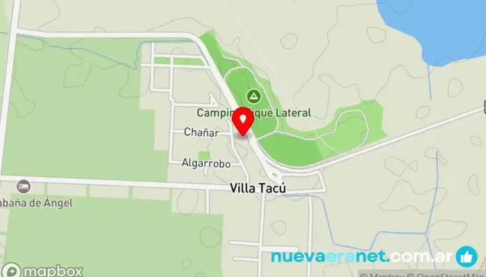 mapa de EcoPosada Zonda Viejo Agencia de alquiler de alojamientos para vacaciones en Villa Tacú