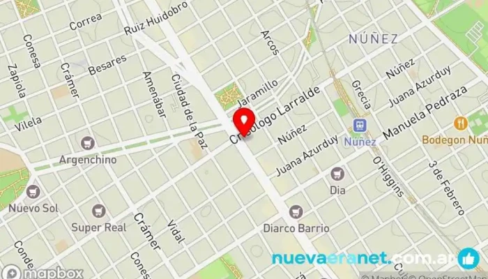 mapa de EG Remates Gastronomicos Casa de subastas en Cdad. Autónoma de Buenos Aires