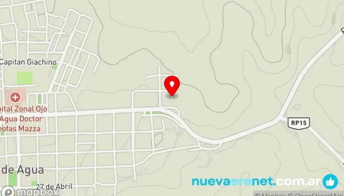 mapa de El Atelier Artesanía en Villa Ojo de Agua