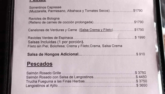 El Buho Carta - Agua de Oro