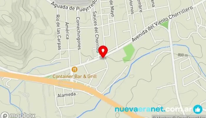 mapa de El Matungo casa de pesca Tienda de artículos de pesca en Juana Koslay