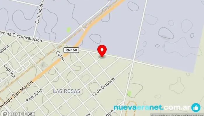 mapa de El Reino De La Piedra Proveedor de materiales de construcción en Gral. Cabrera