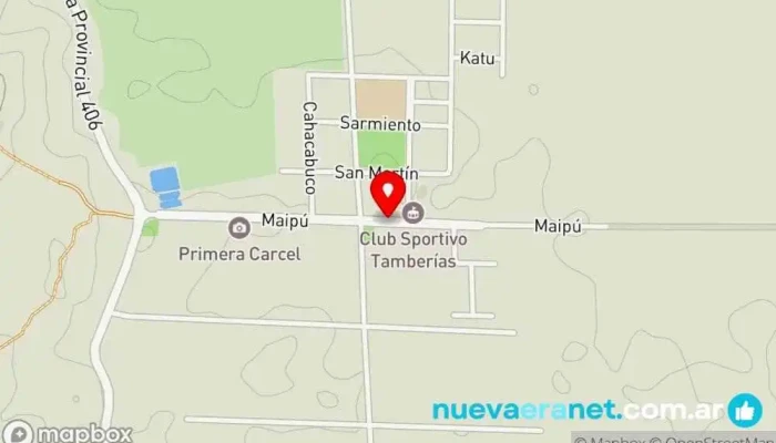 mapa de El Retamo Hostel Alojamiento con servicio, Zona de restauración, Pub restaurante, Hotel, Posada, Restaurante en Tamberías
