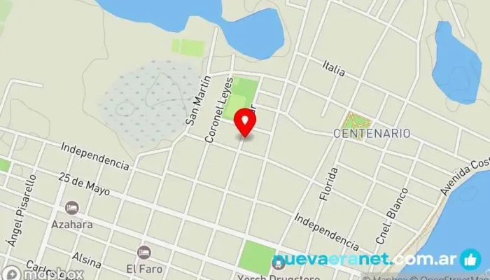 mapa de Elisur Panadería en Saladas