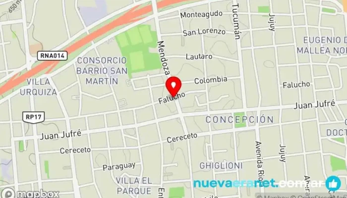 mapa de Elsetec SAS Comercio en EFV