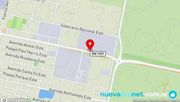 mapa de En Panaderia El Peque Panadería en Marcos Juárez