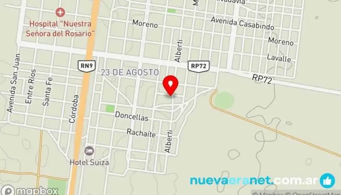 mapa de FERIA DE PASCUAS Chatarrería en Abra Pampa