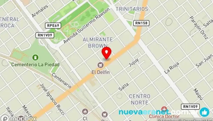 mapa de Ferreteria Casa Quinteros Tienda de herramientas en Villa María