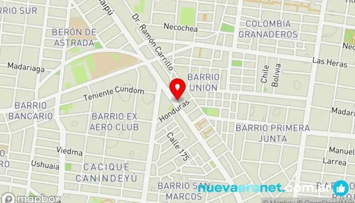 mapa de Fiambreria Casa Rojas Tienda de alimentación en Corrientes