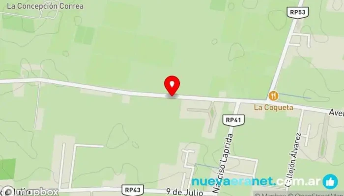 mapa de Finca La Bonita de Zonda Casa rural en San Juan