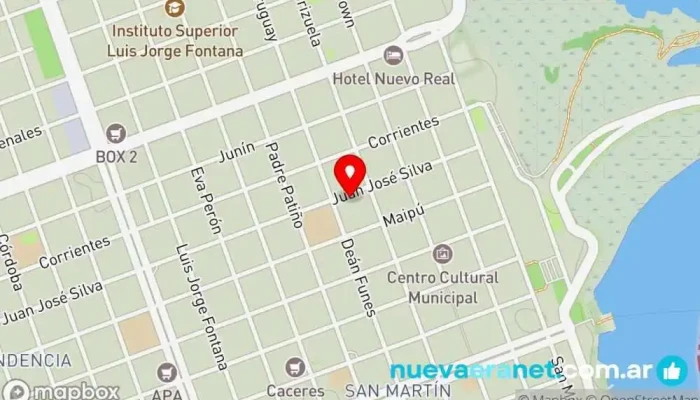 mapa de Ganadera Dall'osso e Hijo SRL Consignatario de Hacienda Rancho ganadero en KRH