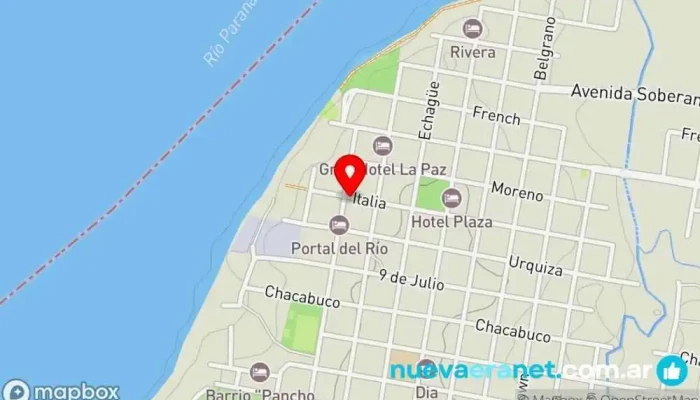 mapa de Ganadera la Paz SRL - Consignatarios Ganadero en GMK