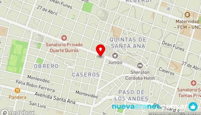 mapa de Gizeh panadería Panadería en Córdoba