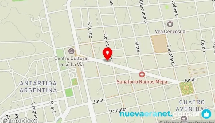 mapa de GRAN HOTEL SAN LUIS GOLD Hotel en Fray Luis Beltrán