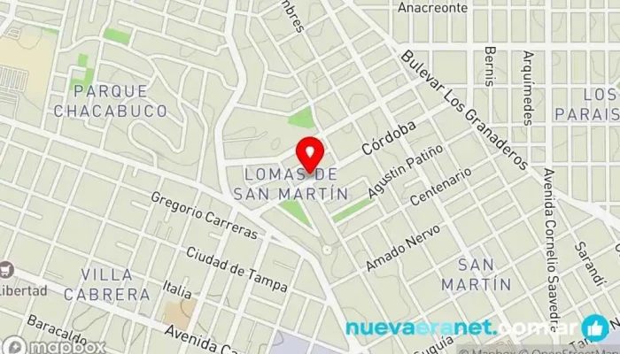 mapa de GRIMALDI REMATES FERIAS SA Recinto ferial, Casa de subastas de ganado en La Francia