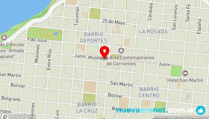 mapa de Groovy Stores Boutique en Corrientes